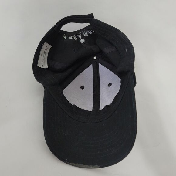 Aquaman DC Movie Premier Promo Hat Cap Strapback Black Jason Momoa - Picture 8 of 11